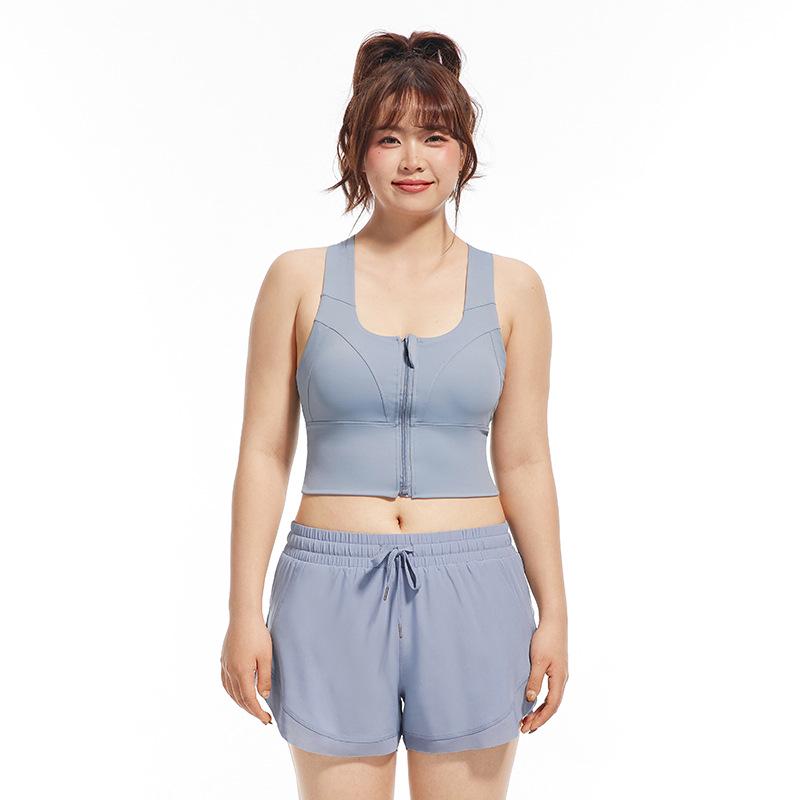 Женский противоударный спортивный бюстгальтер на молнии спереди - антипровисающий, большой размер для бега и йоги 5XL (191-205 lbs recommended)
Женский противоударный спортивный бюстгальтер на молнии спереди - антипровисающий, большой размер для бега и йоги 5XL (191-205 lbs recommended)