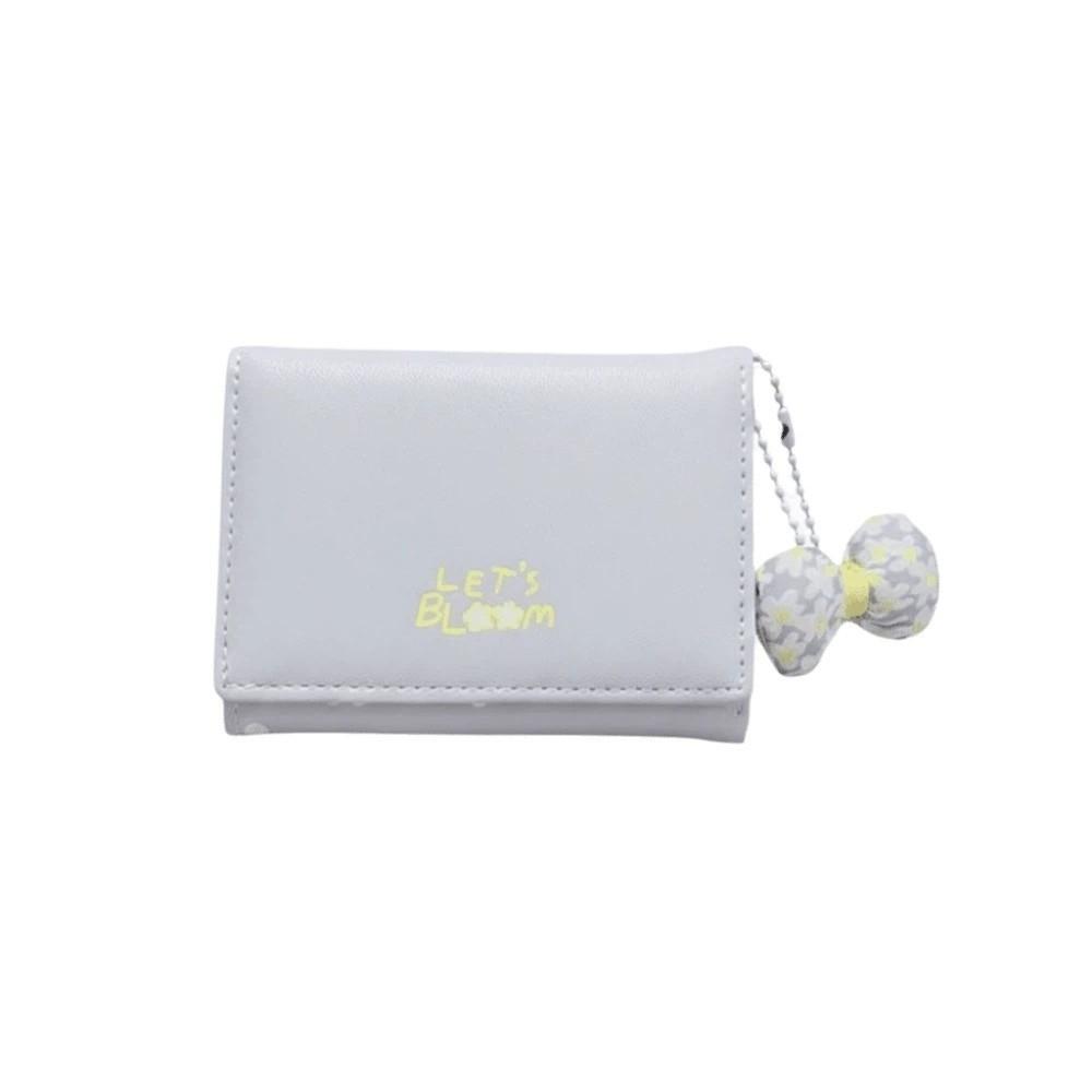 Coin Pouch Portable Candy Color Wallet PVC with Bow Pendant Short Leather Purse Multiple Card Pouch Three Fold Card Bag Students фіолетовий
Coin Pouch Portable Candy Color Wallet PVC with Bow Pendant Short Leather Purse Multiple Card Pouch Three Fold Card Bag Students фіолетовий