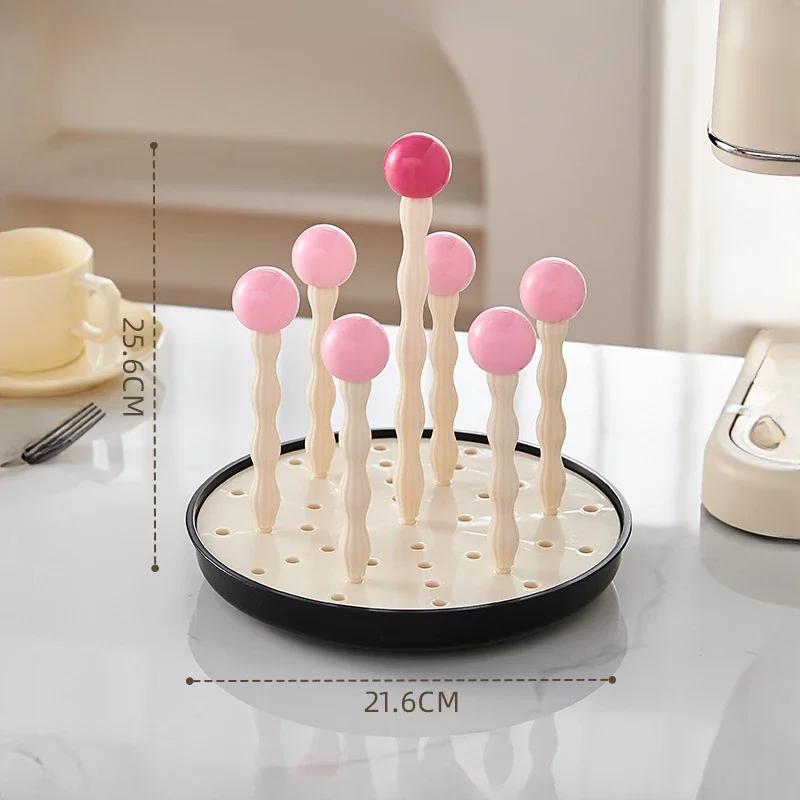 Rotating water cup holder water cup storage rack glass cup hanging drain rack белый
Rotating water cup holder water cup storage rack glass cup hanging drain rack белый