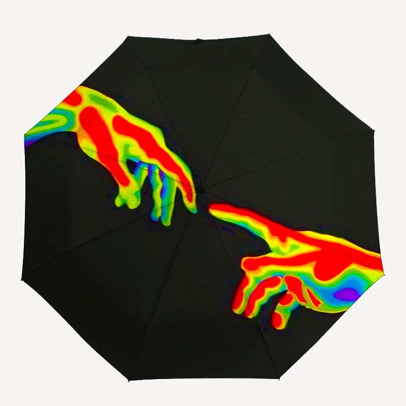 1pc Thermal Art Automatic Folding Umbrella, Portable & Foldable Design with 8 Ribs, Casual Outdoor Accessory Halloween and Christmas gifts y
1pc Thermal Art Automatic Folding Umbrella, Portable & Foldable Design with 8 Ribs, Casual Outdoor Accessory Halloween and Christmas gifts y