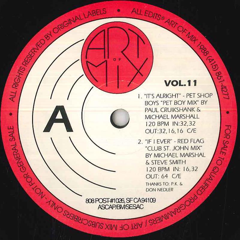 12inch Record VARIOUS Art Of Mix Vol. 11 AM8811 ART OF MIX 1989 US Dance Electronica Used
12inch Record VARIOUS Art Of Mix Vol. 11 AM8811 ART OF MIX 1989 US Dance Electronica Used