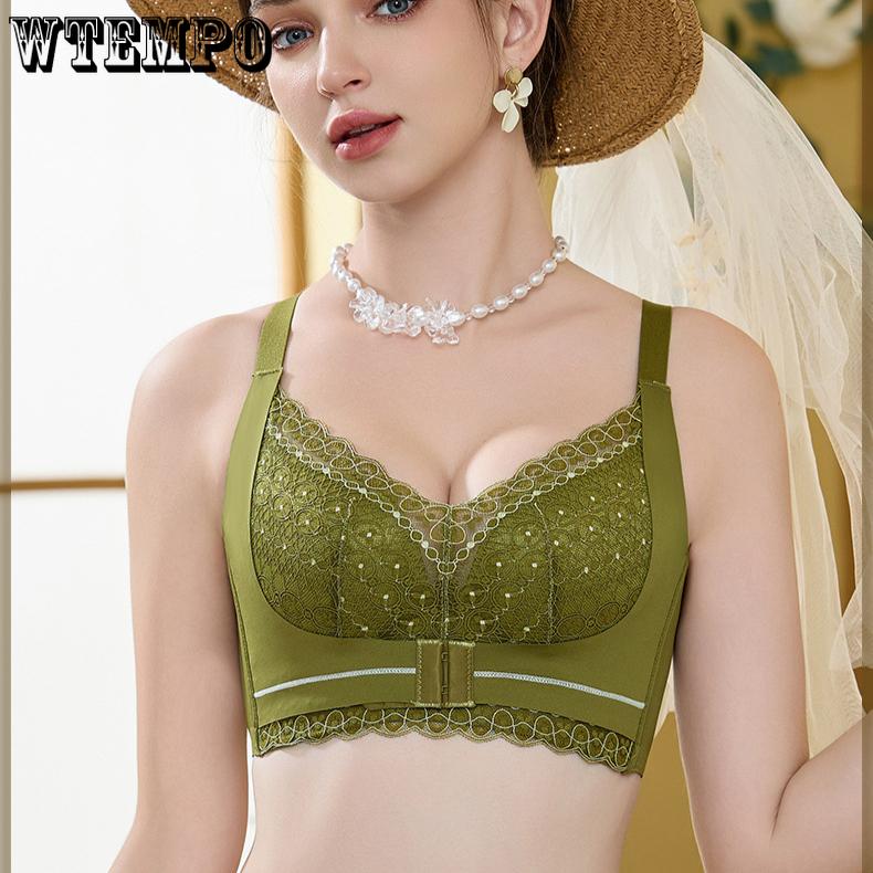 Adjustable Bra Without Steel Ring Front Buckle Gathered for Comfortable Underwear for Women 38/85B фіолетовий
Adjustable Bra Without Steel Ring Front Buckle Gathered for Comfortable Underwear for Women 38/85B фіолетовий