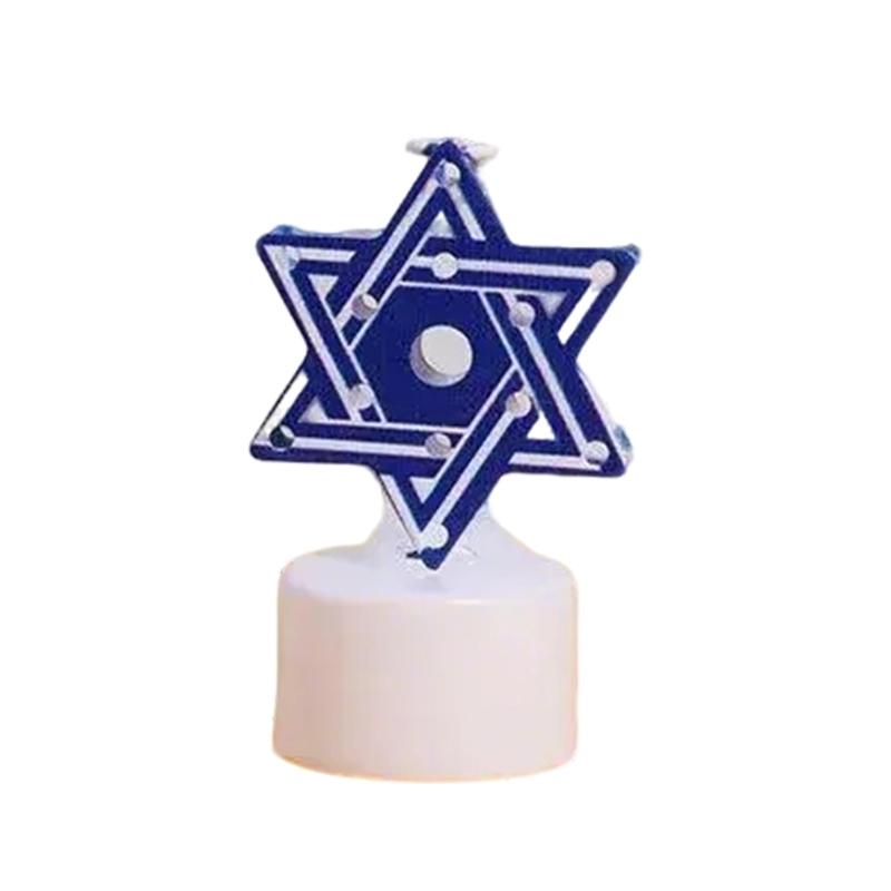 LED Hanukkah Candle Lights Energy Efficient Flameless Designs for Indoor Use with Star and Multiple Light Modes
LED Hanukkah Candle Lights Energy Efficient Flameless Designs for Indoor Use with Star and Multiple Light Modes