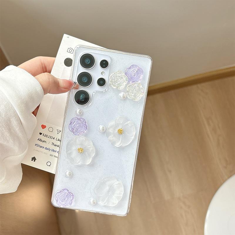 Small Fresh Style Glitter Phone Case for Samsung S25ultra Flower S24 Butterfly A36 Bow Tie Transparent A15 For Samsung A14
Small Fresh Style Glitter Phone Case for Samsung S25ultra Flower S24 Butterfly A36 Bow Tie Transparent A15 For Samsung A14