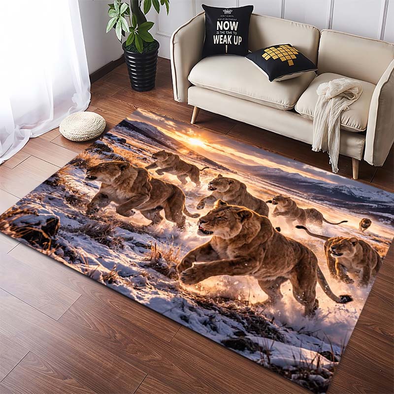 Wild Cat Face in Rain Art Floor Rug, Anti-Slip Mat for Game Room 40x60cm( 15x23in )
Wild Cat Face in Rain Art Floor Rug, Anti-Slip Mat for Game Room 40x60cm( 15x23in )