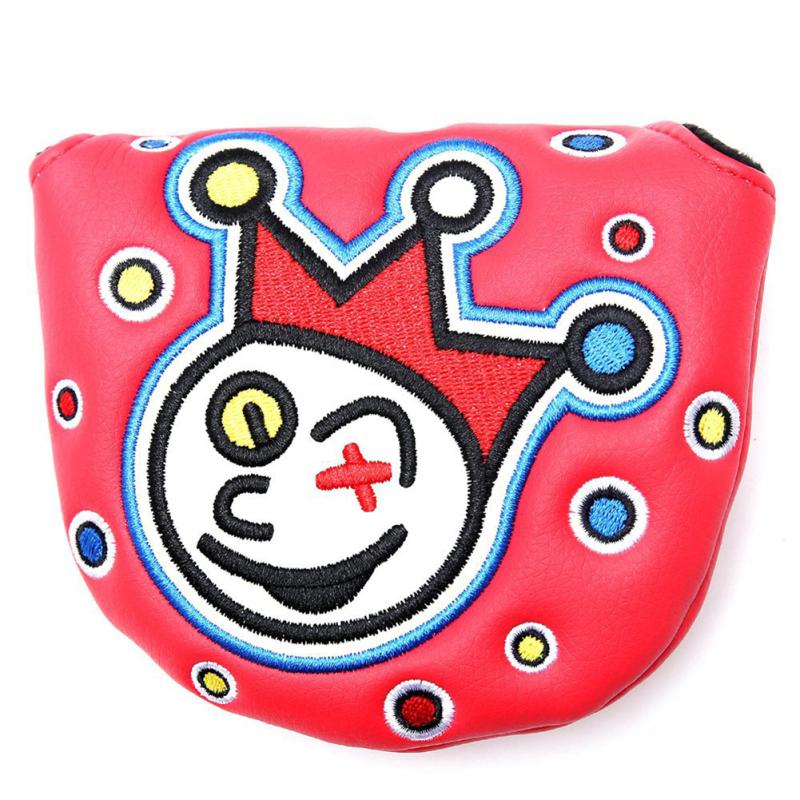 Головний убір для гольфу з вишивкою клоуна, захисний чохол для гольфу з штучної шкіри, аксесуари для гольфу червоний
Головний убір для гольфу з вишивкою клоуна, захисний чохол для гольфу з штучної шкіри, аксесуари для гольфу червоний