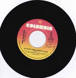 7inch Record PAUL MCCARTNEY No More Lonely Nights 3804581 COLUMBIA 1984 Canada Rock Used
7inch Record PAUL MCCARTNEY No More Lonely Nights 3804581 COLUMBIA 1984 Canada Rock Used