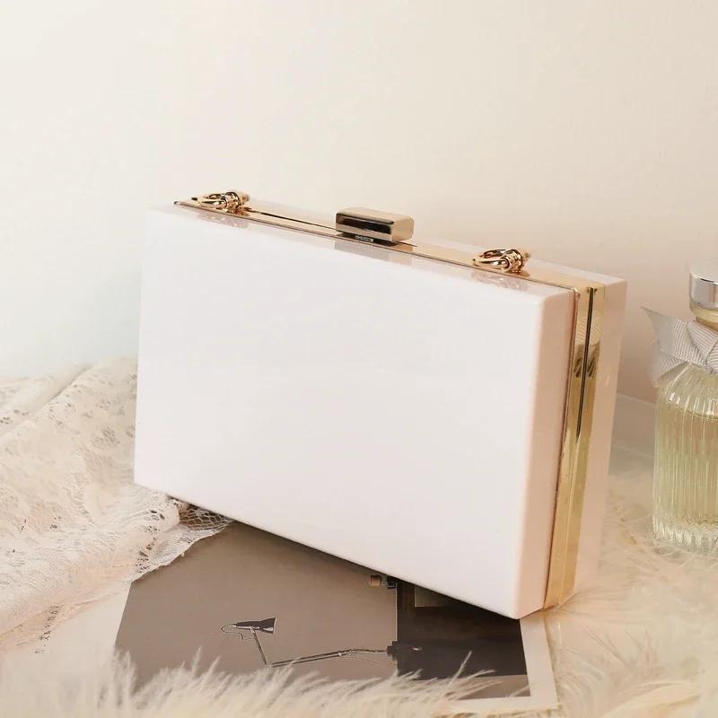 Acrylic Transparent Women Clutch Bag Chain Luxury Brand Women Messenger Bag Evening Bags Handbag Chain Shoulder Bag
Acrylic Transparent Women Clutch Bag Chain Luxury Brand Women Messenger Bag Evening Bags Handbag Chain Shoulder Bag