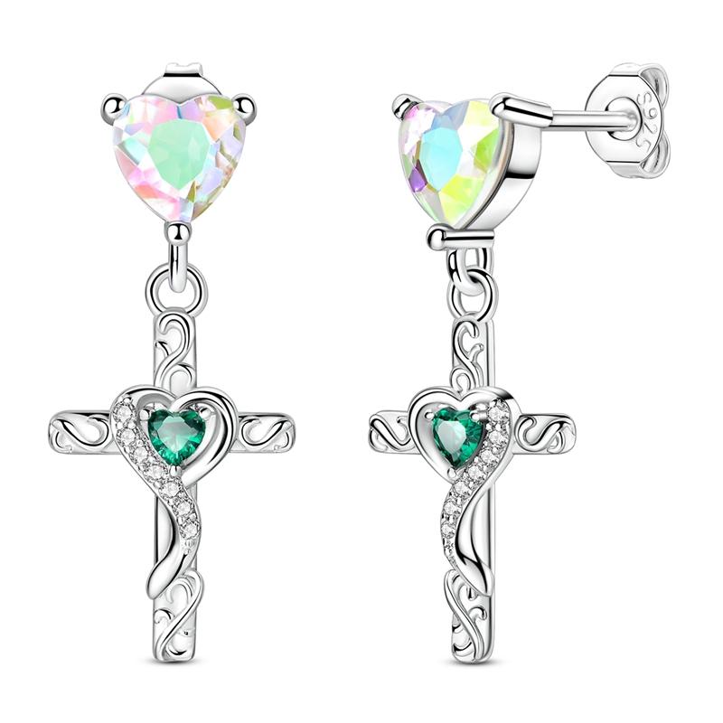 Cross Blessing Prayerful Wish-themed Blue Earrings for Women Girls Trendy Fashion Jewelry High Quality Dainty Elegant Gift
Cross Blessing Prayerful Wish-themed Blue Earrings for Women Girls Trendy Fashion Jewelry High Quality Dainty Elegant Gift