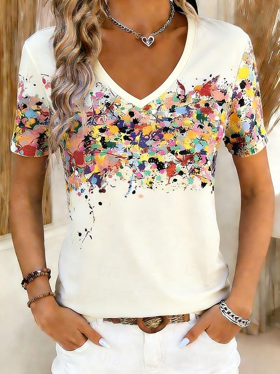 Women s T Shirt Print Floral Graphic Bohemia Vintage Stylish Short Sleeve V Neck Regular Tops 3XL
Women s T Shirt Print Floral Graphic Bohemia Vintage Stylish Short Sleeve V Neck Regular Tops 3XL