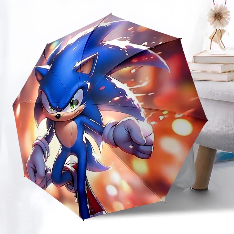 1pc Sonic the Hedgehog Automatic Opening Folding Umbrella - 3-Fold Design, 8-Bone Iron Frame Outdoor Umbrella, Perfect Gift for Fans, Travelers, Every
1pc Sonic the Hedgehog Automatic Opening Folding Umbrella - 3-Fold Design, 8-Bone Iron Frame Outdoor Umbrella, Perfect Gift for Fans, Travelers, Every
