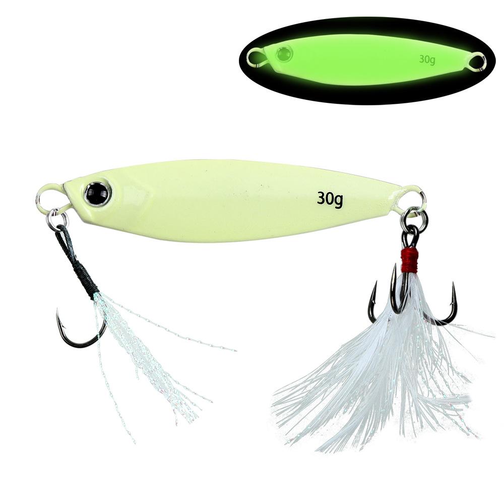 Long Casting Luminous Iron Plate Lure Bait7g30gFeather Hook Sea Fishing Mackerel Special Falling Shore Bait 7g
Long Casting Luminous Iron Plate Lure Bait7g30gFeather Hook Sea Fishing Mackerel Special Falling Shore Bait 7g