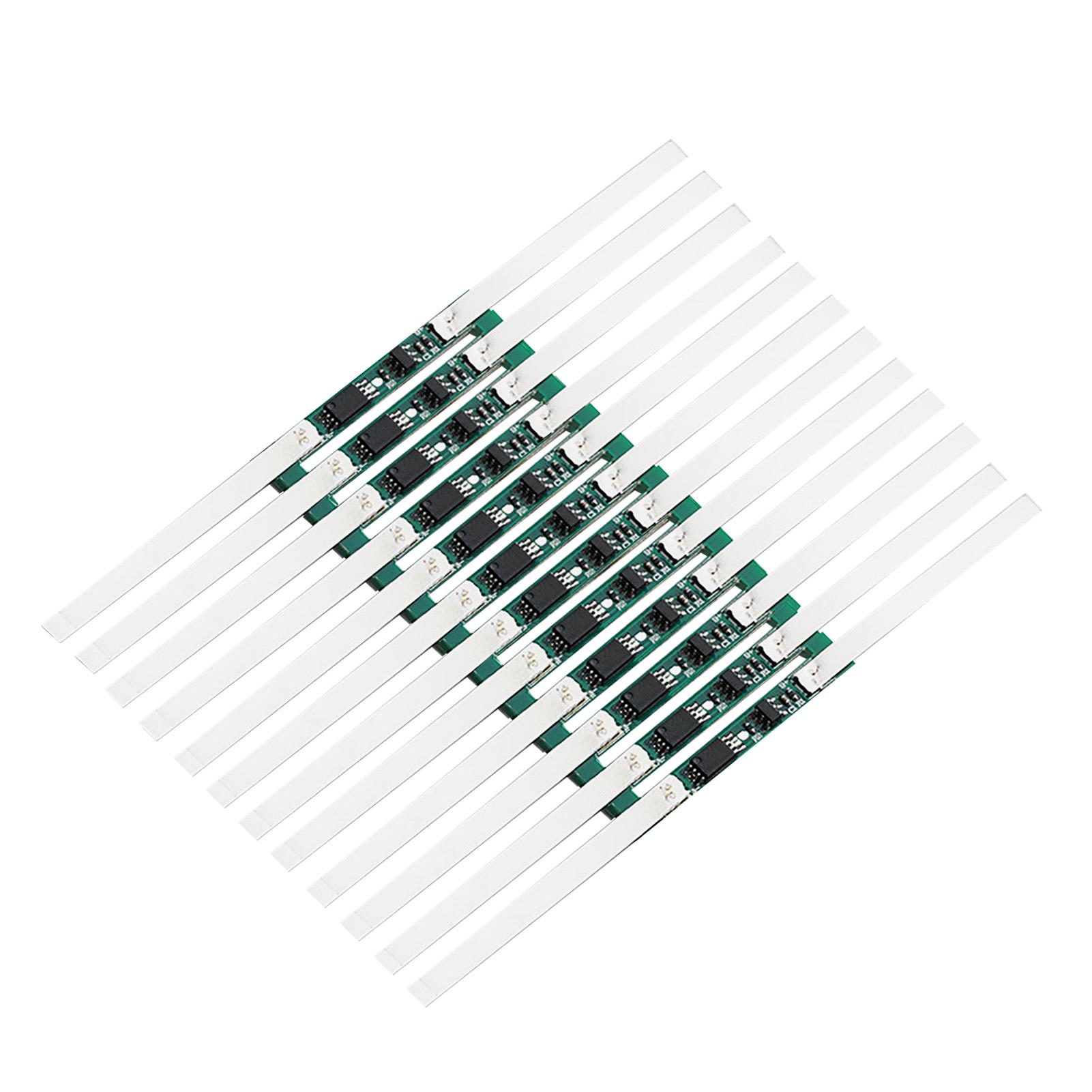 10pcs 3.7V Li Ion Battery Protection Board Accessory 2‑3A Current Nickel 18650 Over Discharge Li
10pcs 3.7V Li Ion Battery Protection Board Accessory 2‑3A Current Nickel 18650 Over Discharge Li