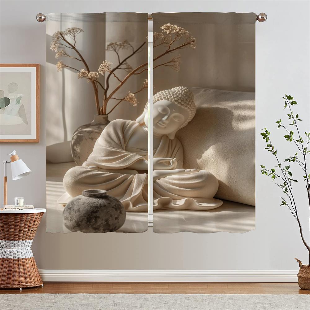 Repose Buddha Kitchen Curtains on Sale Бесплатная доставка Затемняющие шторы для гостиной, украшения спальни, шторы 2 шт. W132xH241cmx2pcs-CL
Repose Buddha Kitchen Curtains on Sale Бесплатная доставка Затемняющие шторы для гостиной, украшения спальни, шторы 2 шт. W132xH241cmx2pcs-CL