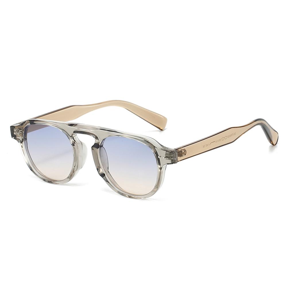 Retro Round Frame Sunglasses with High-Quality TR90 Material Unisex UV400 Protection Sun Glasses for Outdoor Activities as pictures
Retro Round Frame Sunglasses with High-Quality TR90 Material Unisex UV400 Protection Sun Glasses for Outdoor Activities as pictures