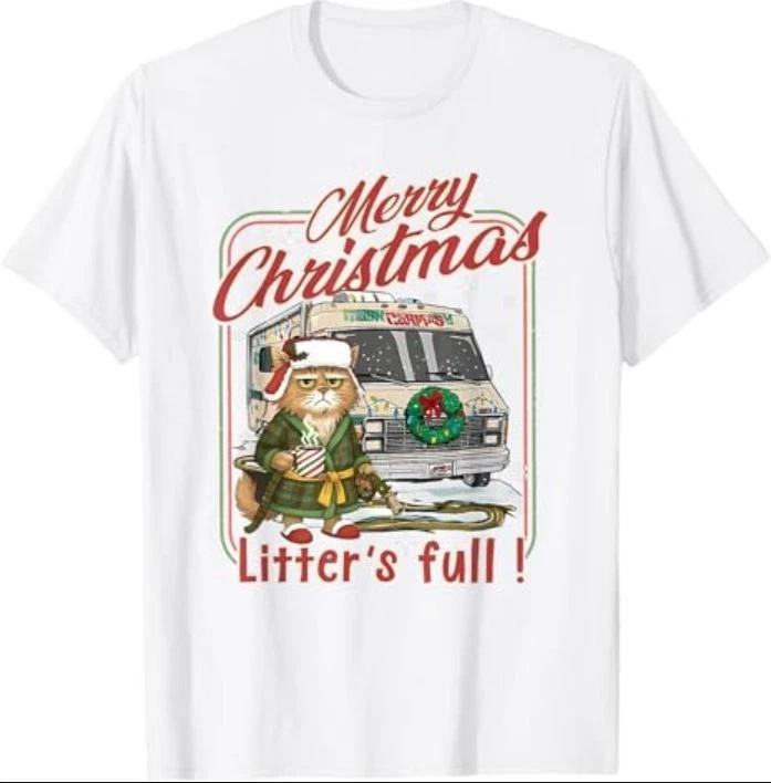 Litter s Full Merry Christmas Funny Cat Lovers Holidays Xmas T-Shirt 3XL
Litter s Full Merry Christmas Funny Cat Lovers Holidays Xmas T-Shirt 3XL