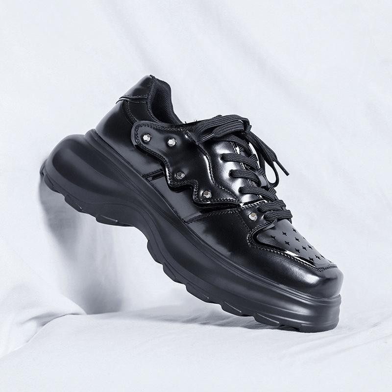 Мужская обувь Niche, британская обувь с квадратной головкой, кожаные туфли для папы, мужские туфли на платформе, увеличивающие высоту, дышащие, повседневные туфли дерби 3322-R 44 чёрный
Мужская обувь Niche, британская обувь с квадратной головкой, кожаные туфли для папы, мужские туфли на платформе, увеличивающие высоту, дышащие, повседневные туфли дерби 3322-R 44 чёрный