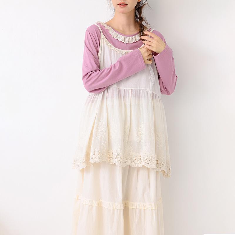 Spring/Summer Embroidered Lace Cotton Camisole - Versatile & Fashionable Women s Top One Size абрикосовий
Spring/Summer Embroidered Lace Cotton Camisole - Versatile & Fashionable Women s Top One Size абрикосовий
