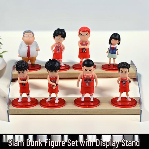 Набор из 8 аниме-экшн-фигурок Сакураги Ханамичи из «Slam Dunk» with display stand
Набор из 8 аниме-экшн-фигурок Сакураги Ханамичи из «Slam Dunk» with display stand