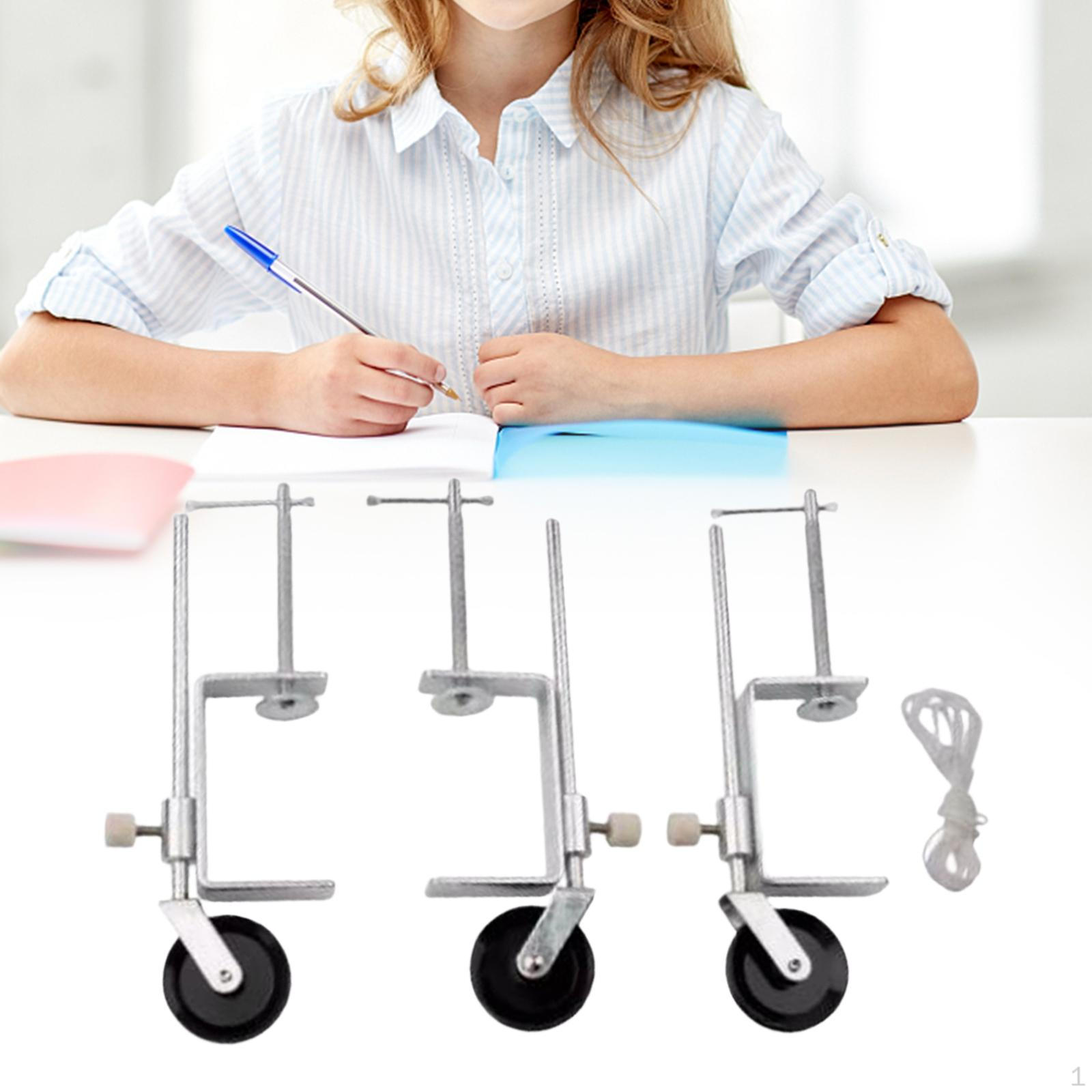 Experiments Kits Fixed Pulley and Table Clamp Easy to Use Teaching Equipment Sturdy Learning Toy
Experiments Kits Fixed Pulley and Table Clamp Easy to Use Teaching Equipment Sturdy Learning Toy