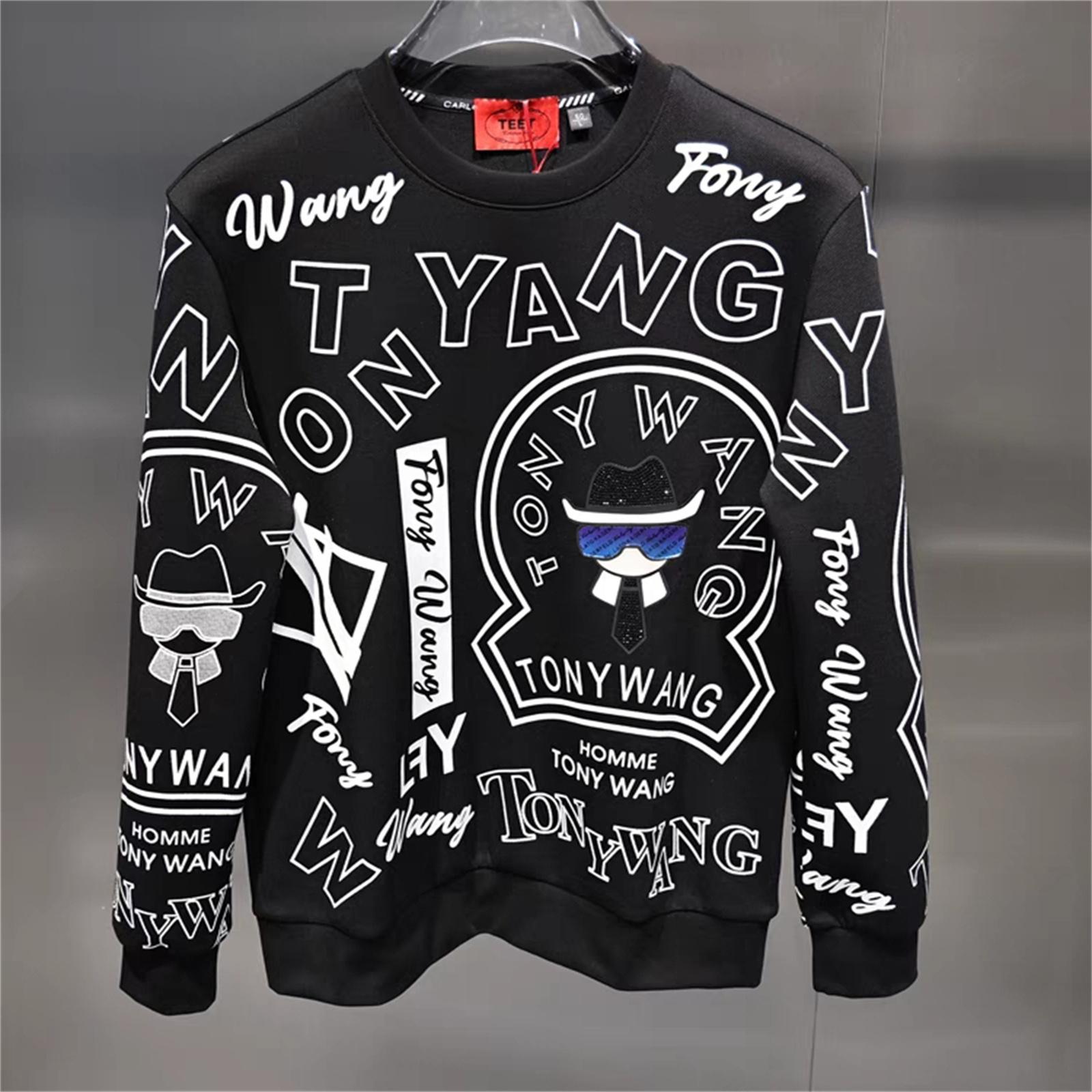 Мужская толстовка с капюшоном с 3D-графикой, повседневная толстовка с капюшоном, весенняя свободная одежда, свободный пуловер Harajuku S