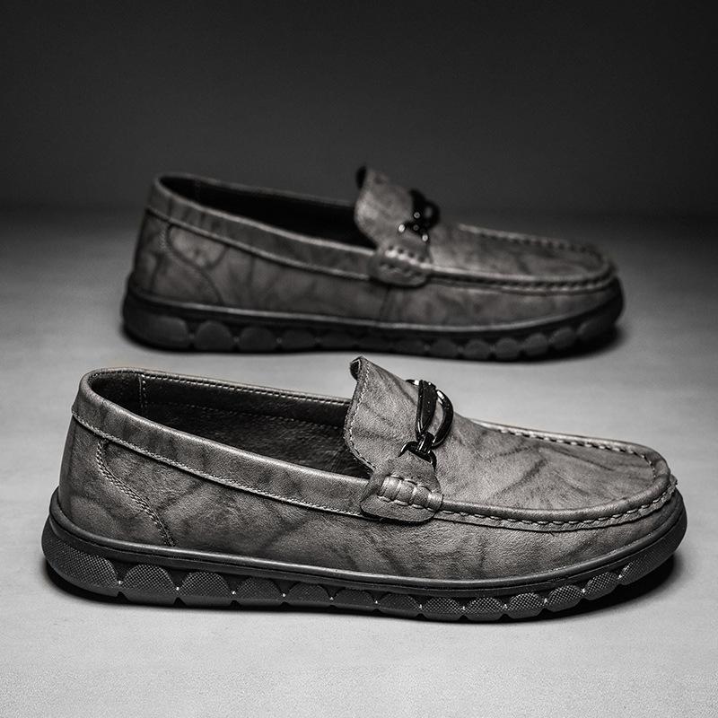 Doudou Shoes Men S Leather One-Pedal Lazy Loafer Board Shoes Fashionable Foreign Trade Men S High-End Driving Trend 44 чорний
Doudou Shoes Men S Leather One-Pedal Lazy Loafer Board Shoes Fashionable Foreign Trade Men S High-End Driving Trend 44 чорний