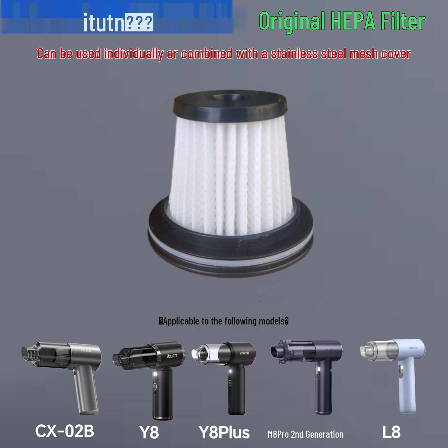 Совместим с HEPA-фильтром iToten CX-2BY8Y8PlusM8Pro 2-го поколения L8.
Совместим с HEPA-фильтром iToten CX-2BY8Y8PlusM8Pro 2-го поколения L8.