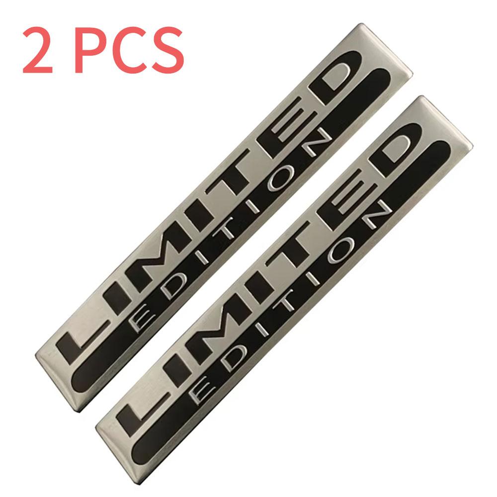 3D Metal Aluminium Silver Black Logo LIMITED EDITION Emblem Car Fender Badge Trunk Decal SPECIAL EDITION Moto Car Accessories
3D Metal Aluminium Silver Black Logo LIMITED EDITION Emblem Car Fender Badge Trunk Decal SPECIAL EDITION Moto Car Accessories