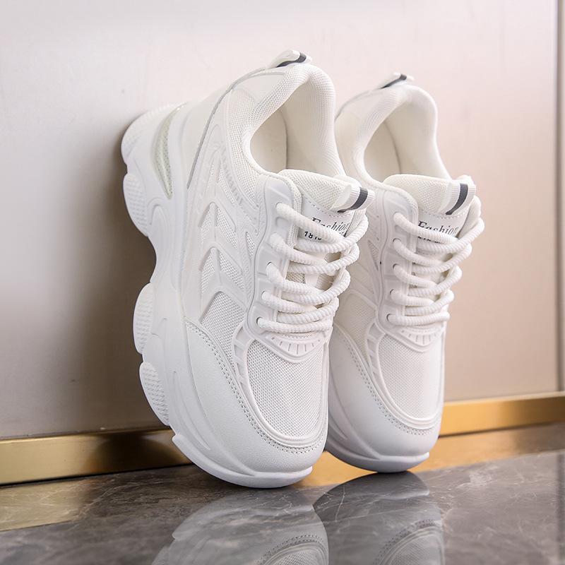 Inner height increase women s single shoes 2025 spring new breathable dad shoes platform mesh small sports and leisure shoes women 35 белый
Inner height increase women s single shoes 2025 spring new breathable dad shoes platform mesh small sports and leisure shoes women 35 белый