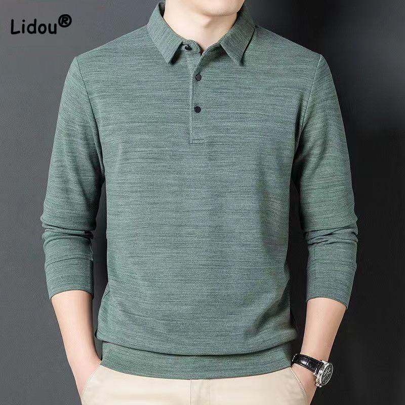 Casual Comfortable Male Clothes Solid Polo-Neck Shirt Autumn Winter Business Office Simplicity Long Sleeve All-match T-shirt M синій
Casual Comfortable Male Clothes Solid Polo-Neck Shirt Autumn Winter Business Office Simplicity Long Sleeve All-match T-shirt M синій