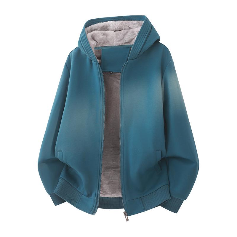 Unisex Trendy Warm Fleece-Lined Hooded Cardigan - Autumn/Winter Fashion Large озеро синього кольору
Unisex Trendy Warm Fleece-Lined Hooded Cardigan - Autumn/Winter Fashion Large озеро синього кольору
