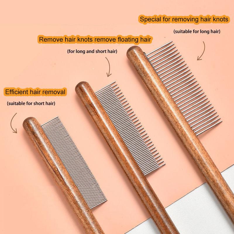 Pet Flea Comb Cat Dog Comb for Fleas Ticks Removal Tools Stainless Steel Grooming Brush For matted Long Short Hair Pets Products
Pet Flea Comb Cat Dog Comb for Fleas Ticks Removal Tools Stainless Steel Grooming Brush For matted Long Short Hair Pets Products