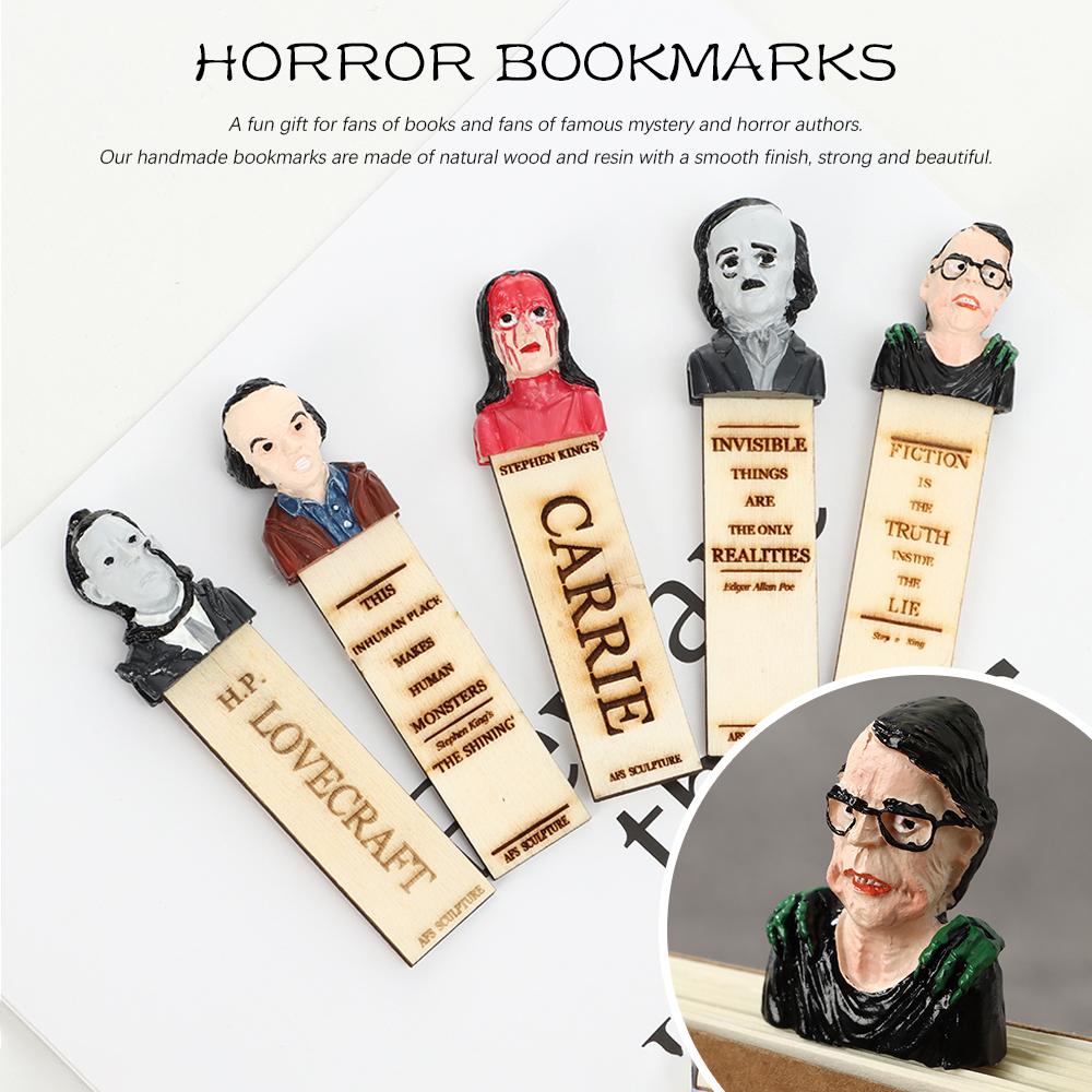 Supplies Resin Hand Carved Horror Bookmarks Half-Length Figure Horror Novels Figure Sculpture 03
Supplies Resin Hand Carved Horror Bookmarks Half-Length Figure Horror Novels Figure Sculpture 03