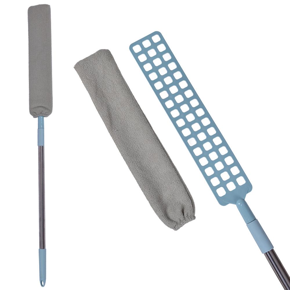 Телескопическая метелка из нержавеющей стали для глубокой уборки под кроватями и в щелях
Телескопическая метелка из нержавеющей стали для глубокой уборки под кроватями и в щелях
