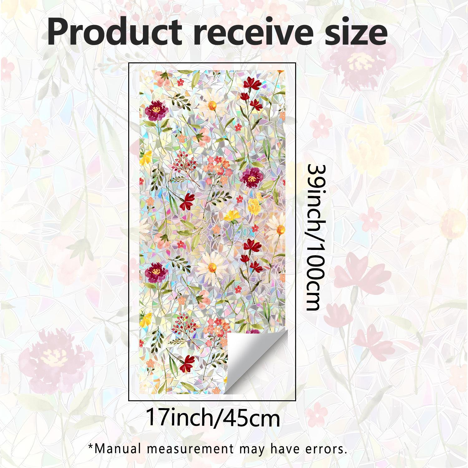 Creative Colored Glass Floral Stickers for Bedroom Living Room Kitchen Bathroom Window Beautification
Creative Colored Glass Floral Stickers for Bedroom Living Room Kitchen Bathroom Window Beautification