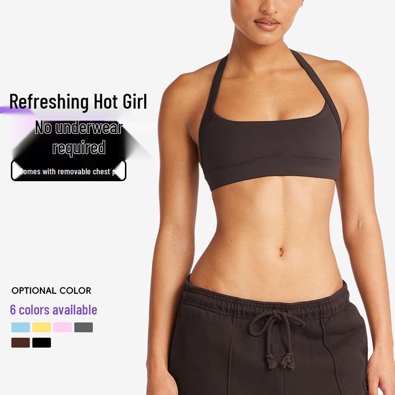 Halter Neck Sports Bra - Low Intensity Pilates, Yoga, Fitness Tank Top for Women Medium
Halter Neck Sports Bra - Low Intensity Pilates, Yoga, Fitness Tank Top for Women Medium