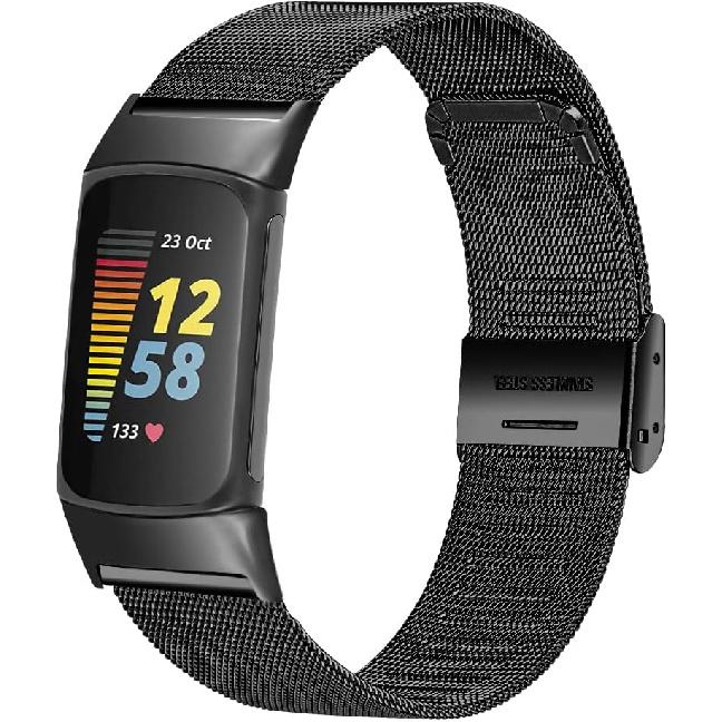 FitTurn Тонкий ремешок для умных часов Fitbit Charge 6/Charge 5, Сетчатый регулируемый ремешок из нержавеющей стали, Женственный ремешок-аксессуар для шампанского
FitTurn Тонкий ремешок для умных часов Fitbit Charge 6/Charge 5, Сетчатый регулируемый ремешок из нержавеющей стали, Женственный ремешок-аксессуар для шампанского