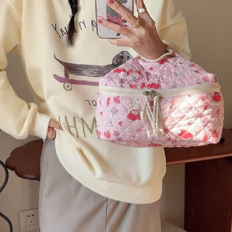 Portable Cosmetic Storage Bag For Women Adorable Cartoon Design High Capacity For Travel And Home Use Characters) StyleG
Portable Cosmetic Storage Bag For Women Adorable Cartoon Design High Capacity For Travel And Home Use Characters) StyleG