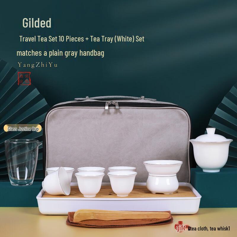 Chaxun Dehua White Porcelain Tea Set
Chaxun Dehua White Porcelain Tea Set