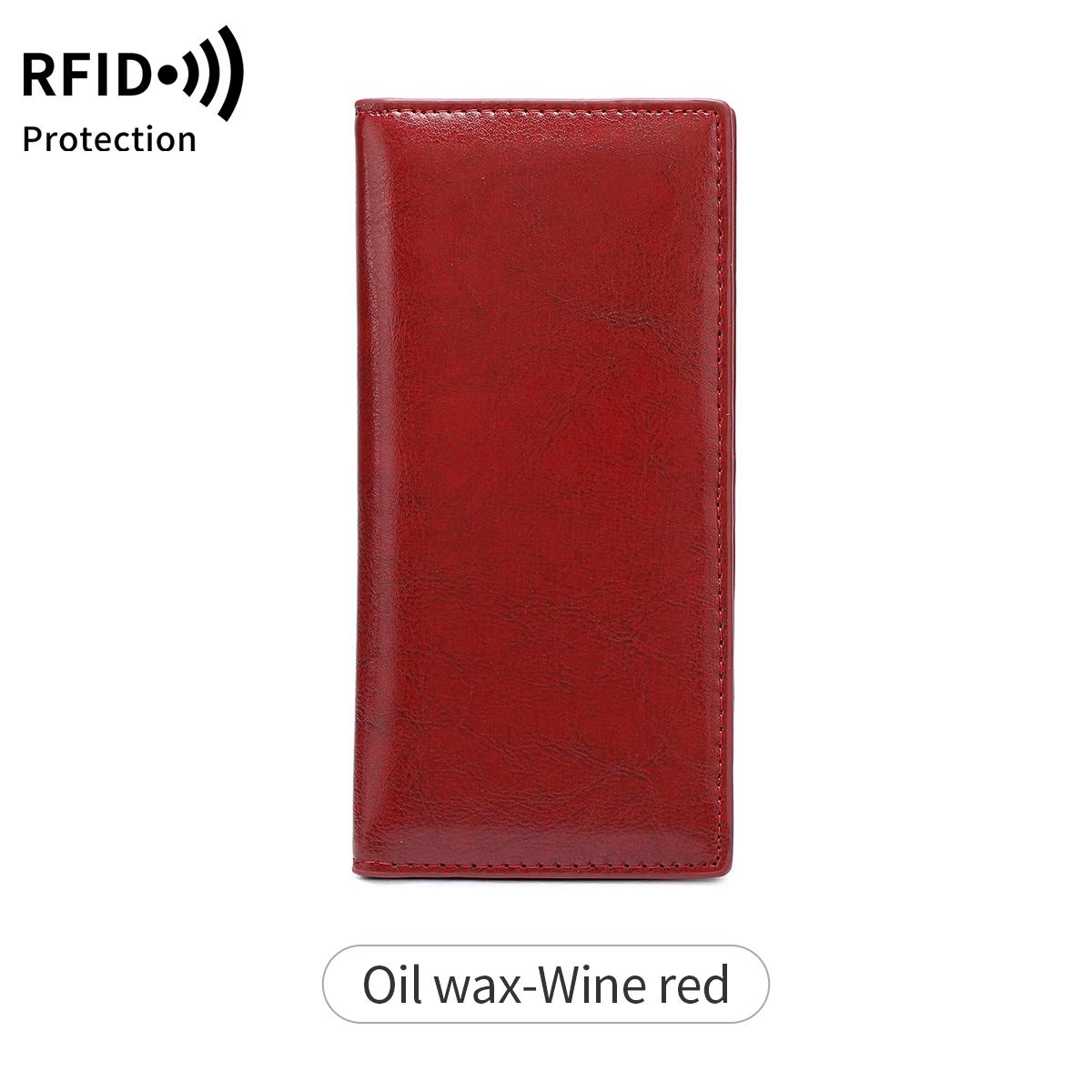 Minimalist Ultra-thin Women s Wallet RFID Blocking Credit Card Holder Bi-fold Long Women s Wallet Solid Color Portable Clutch
Minimalist Ultra-thin Women s Wallet RFID Blocking Credit Card Holder Bi-fold Long Women s Wallet Solid Color Portable Clutch