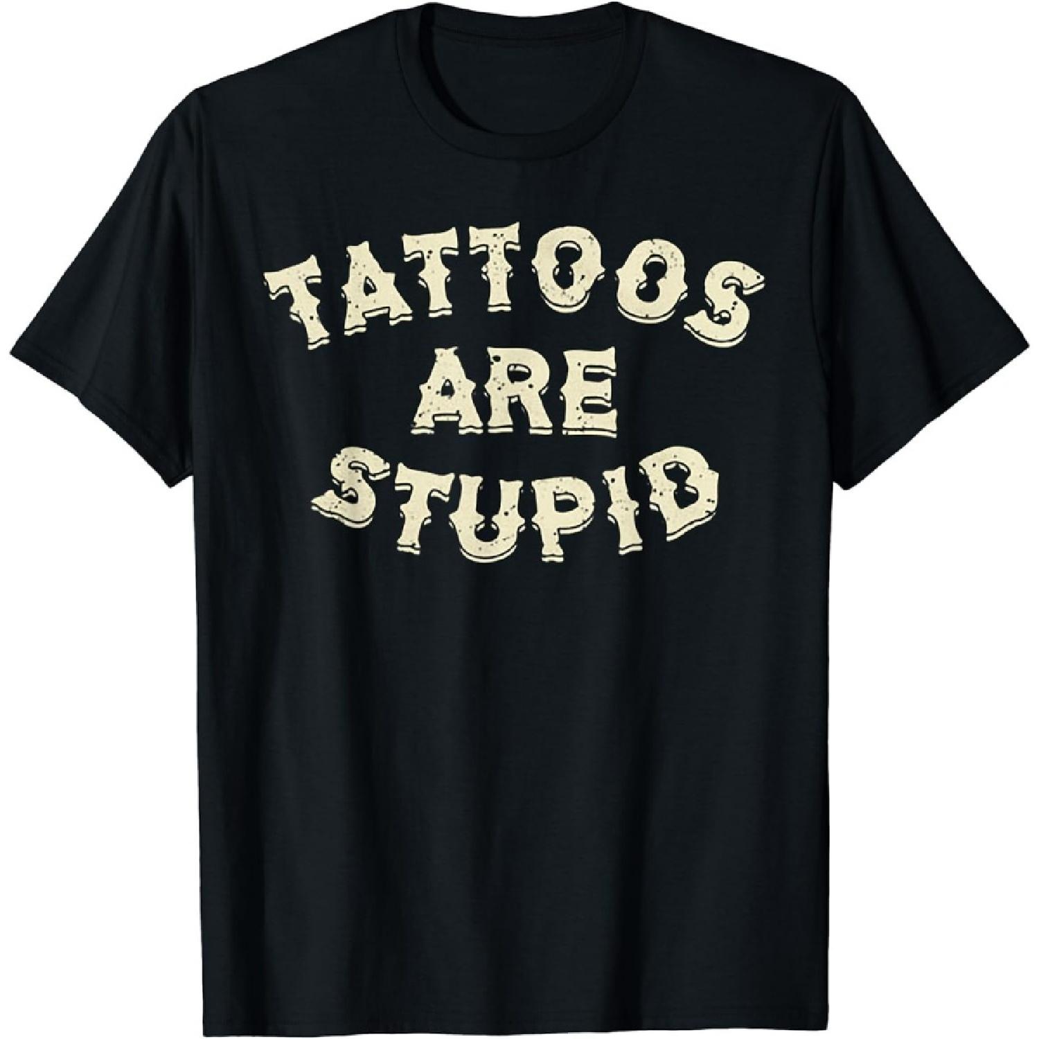 Berentoya Tattoos are Stupid T-Shirt XXXXXL різнокольоровий
Berentoya Tattoos are Stupid T-Shirt XXXXXL різнокольоровий