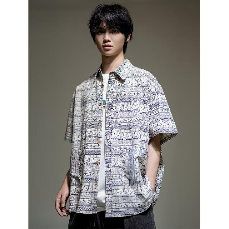 Summer New Casual Five Quarter Sleeved Shirt Oversized Loose Couple Five Quarter Sleeved Short Sleeved Shirt For Men And Women 2XL бежевий
Summer New Casual Five Quarter Sleeved Shirt Oversized Loose Couple Five Quarter Sleeved Short Sleeved Shirt For Men And Women 2XL бежевий