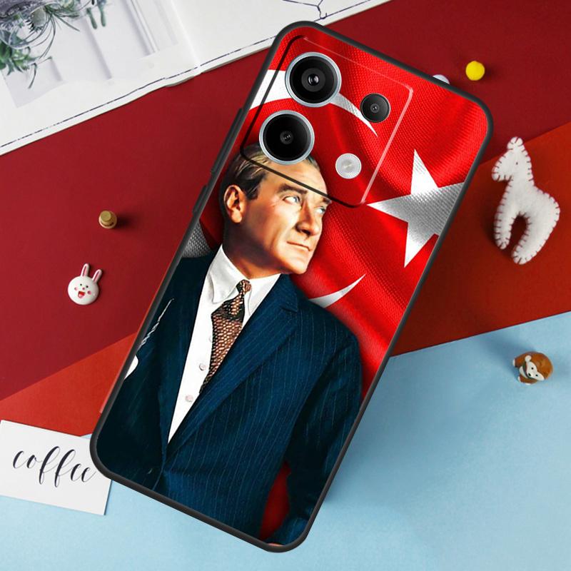 Turkey Mustafa Kemal Ataturk Case For Xiaomi Redmi Note 14 12 11 10 13 Pro 15 Pro Plus Redmi 15 14C 10C 12C 13C 15C Cover Redmi Note 13 Pro 4G
Turkey Mustafa Kemal Ataturk Case For Xiaomi Redmi Note 14 12 11 10 13 Pro 15 Pro Plus Redmi 15 14C 10C 12C 13C 15C Cover Redmi Note 13 Pro 4G
