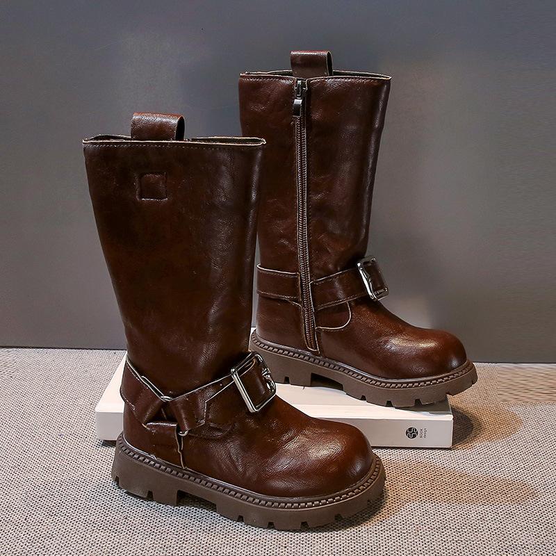 Girls shoes children s boots 2025 new autumn and winter boots foreign style little girl Maillard high leather boots 26
Girls shoes children s boots 2025 new autumn and winter boots foreign style little girl Maillard high leather boots 26