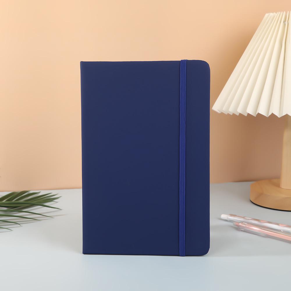 Solid Color A5 PU Leather Notebook, 80 Lined Sheets, Business Style with Binding Strap. A5 темно-синього кольору
Solid Color A5 PU Leather Notebook, 80 Lined Sheets, Business Style with Binding Strap. A5 темно-синього кольору