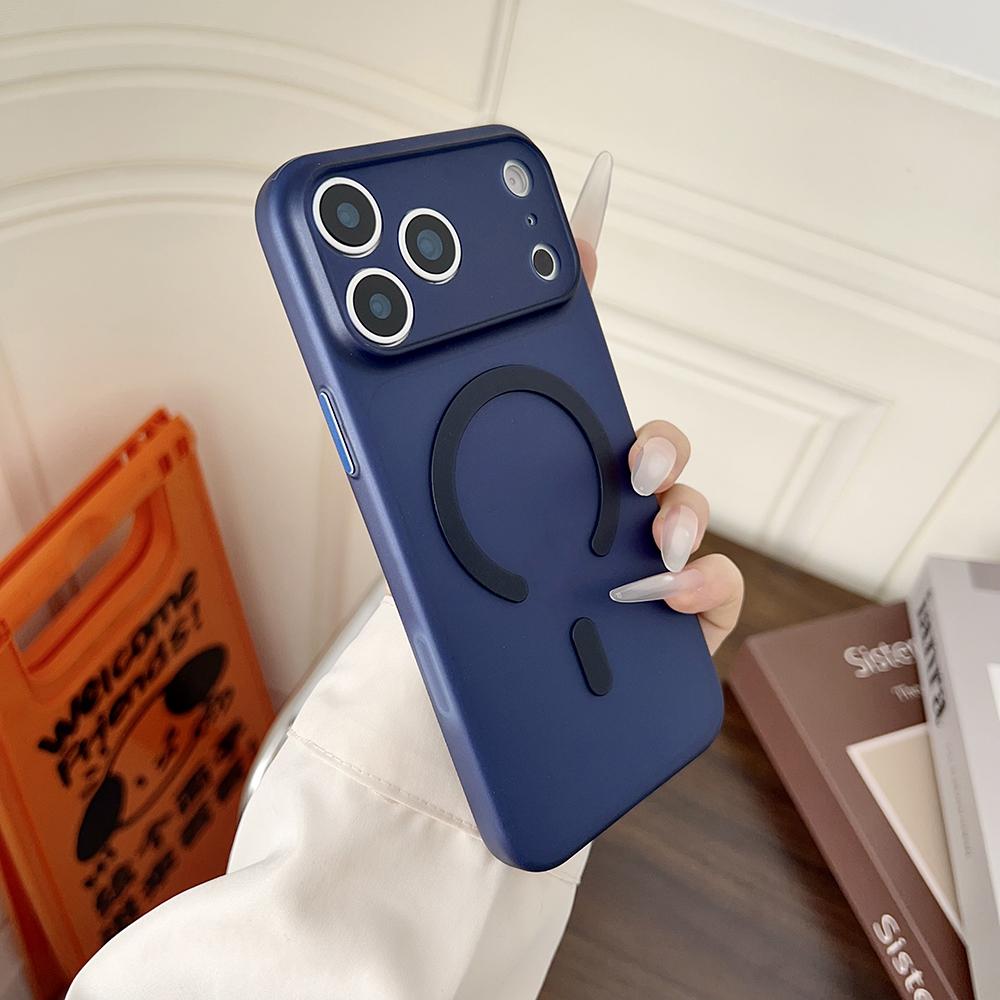 Ultra-Thin Frosted Magnetic Phone Case for Iphone 17 Pro Max Air 16 Pro 15 Plus 14 13 12 11 Fully Enclosed Precision Hole Protective Cover iPhone11 темно-синього кольору
Ultra-Thin Frosted Magnetic Phone Case for Iphone 17 Pro Max Air 16 Pro 15 Plus 14 13 12 11 Fully Enclosed Precision Hole Protective Cover iPhone11 темно-синього кольору