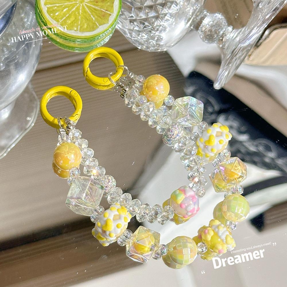 Double Chain Bag Pendant Keychain Glass Phone Lanyard Fashion Mobile Phone Strap жёлтый
Double Chain Bag Pendant Keychain Glass Phone Lanyard Fashion Mobile Phone Strap жёлтый