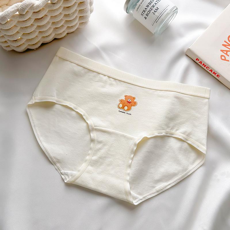 Soft & Comfy Japanese Cute Bear Cotton Mid-Waist Women s Underwear with Extended Crotch M 75-95 Jin
Soft & Comfy Japanese Cute Bear Cotton Mid-Waist Women s Underwear with Extended Crotch M 75-95 Jin