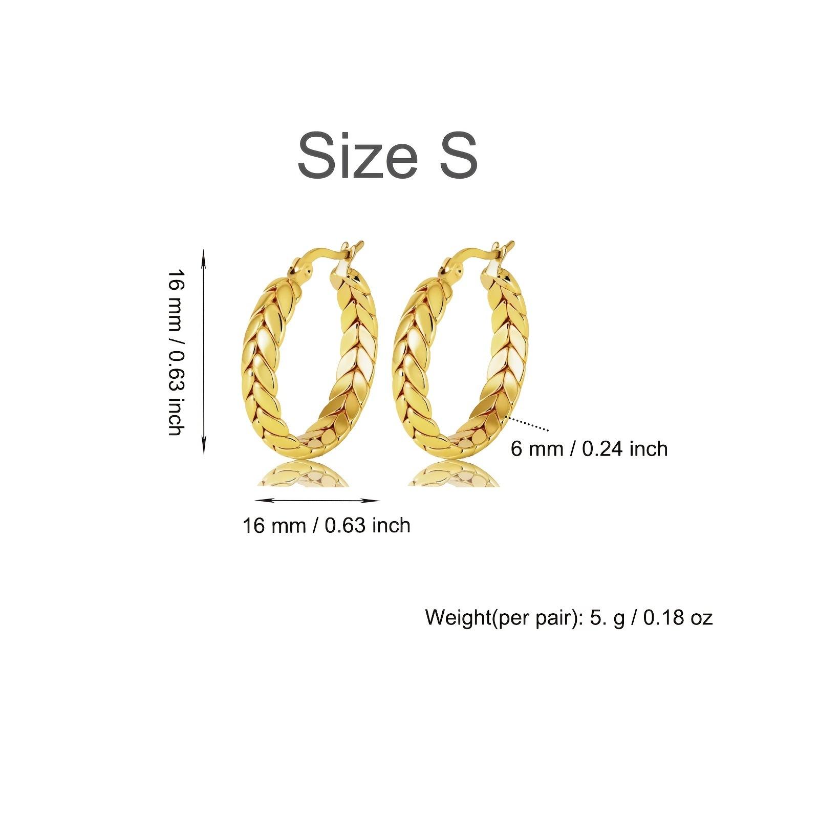 Stainless steel wheat ear earrings European and American temperament light luxury oval French fashion Internet celebrity circle simple stud earrings
Stainless steel wheat ear earrings European and American temperament light luxury oval French fashion Internet celebrity circle simple stud earrings