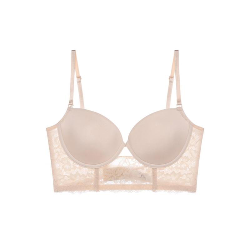 U-shaped large backless underwear women, smooth surface invisible soft steel ring, small chest gathering beautiful back evening dress lace bra 80A
U-shaped large backless underwear women, smooth surface invisible soft steel ring, small chest gathering beautiful back evening dress lace bra 80A